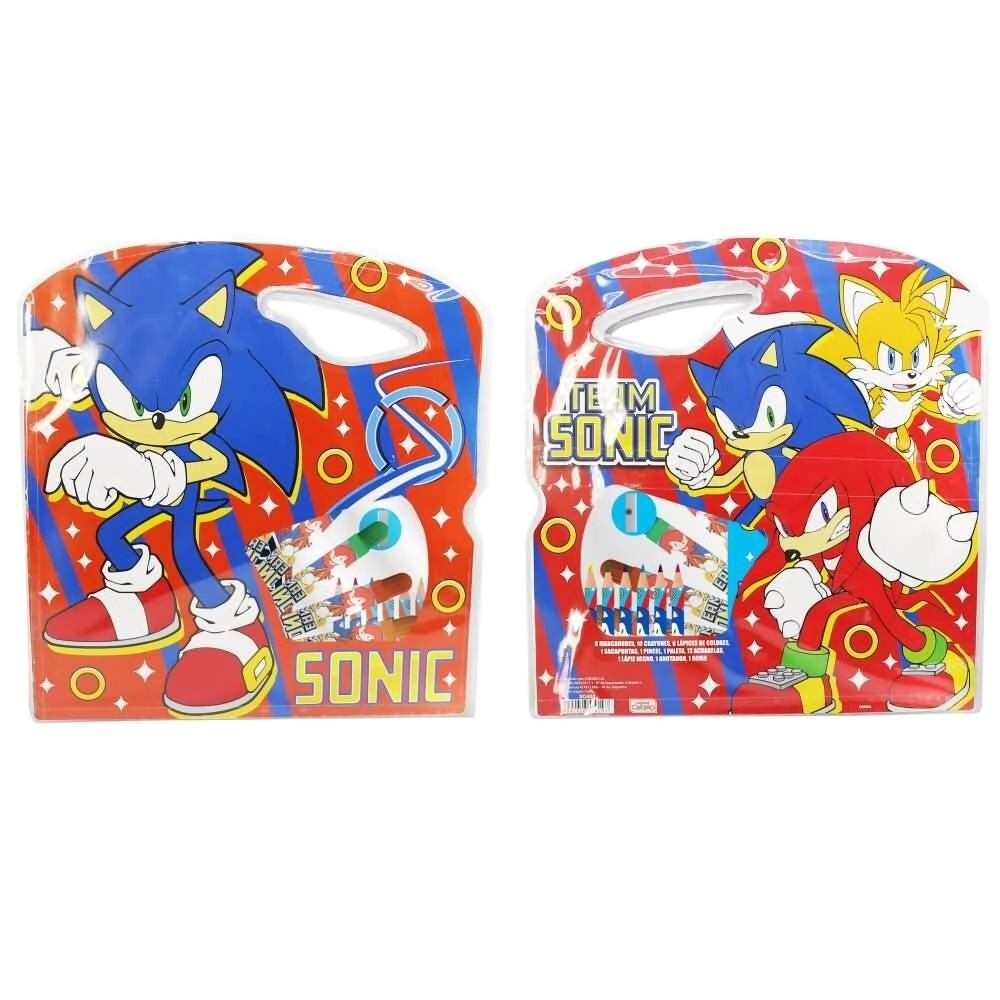 CRESKO SONIC SET DE ARTE 40 PCS