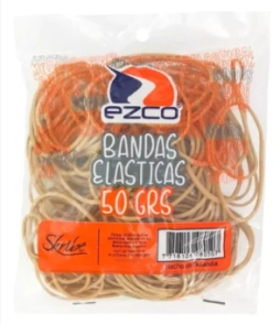 BANDAS ELASTICAS EZCO x 50grs