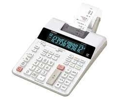 CALCULADORA CASIO FR-2650RC PAPEL + TRANSFORMADOR