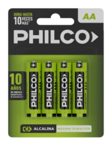 PILAS PHILCO AA x 4u