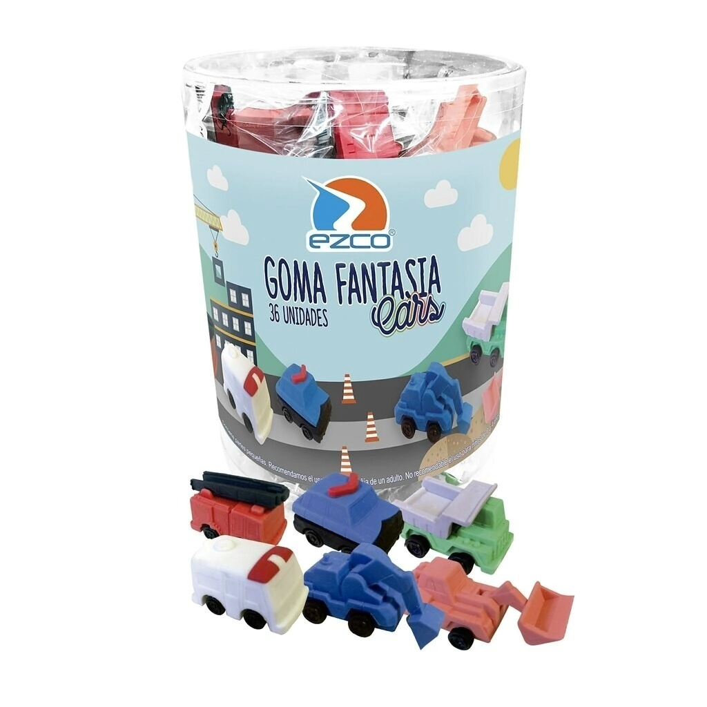 GOMAS EZCO FANTASIA CARS X1