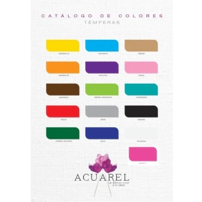 TEMPERA ACUAREL POTE x 250grs
