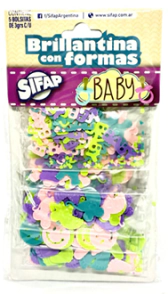 BRILLANTINA SIFAP C/FORMAS BABY x 5u