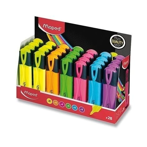RESALTADOR MAPED PEPS PASTEL x 28u SURTIDO