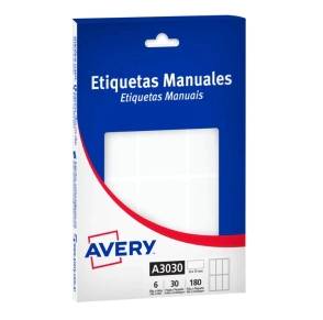 ETIQUETAS AVERY A3030