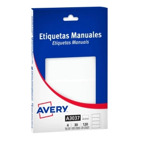 ETIQUETAS AVERY A3037