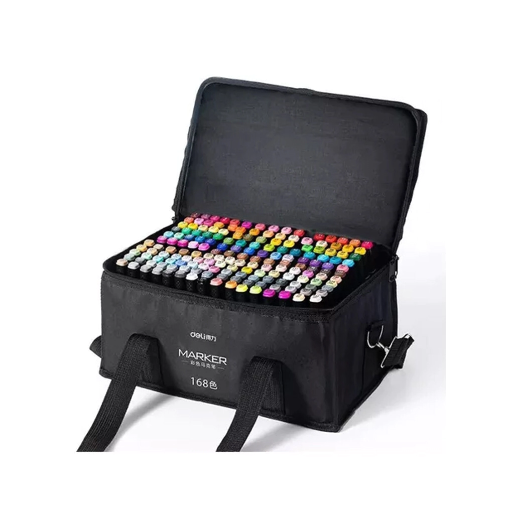 MARCADOR DELI TRIANGULADOR DOBLE PUNTA X 168