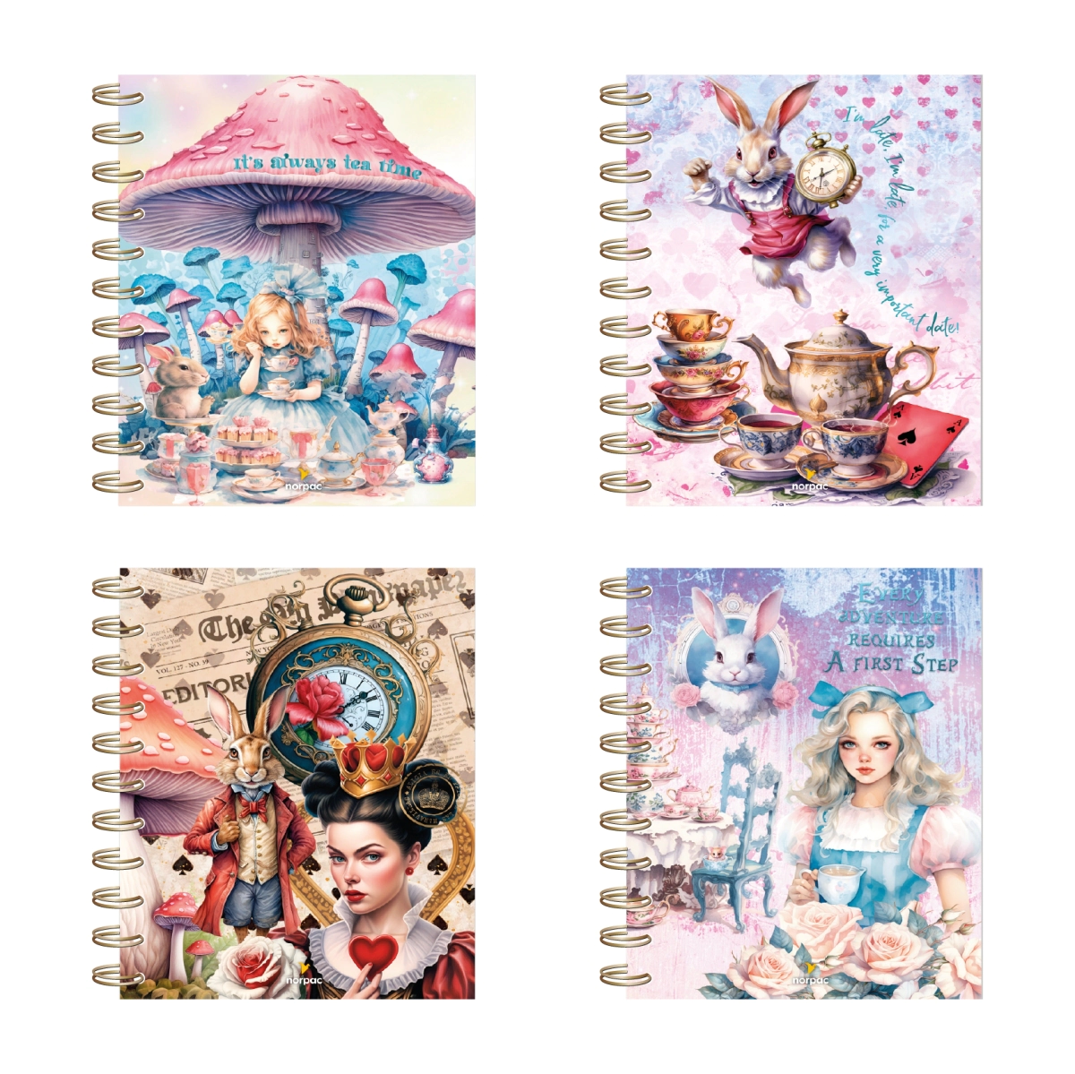 NOR PAC CUADERNO A6 X 100H T/D