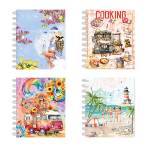 NOR PAC CUADERNO A6 X 80HJ T/ SEMI RIGIDA