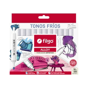 MARCADOR FILGO ALLOY ARTISTICO D/P FRIOS x 12u