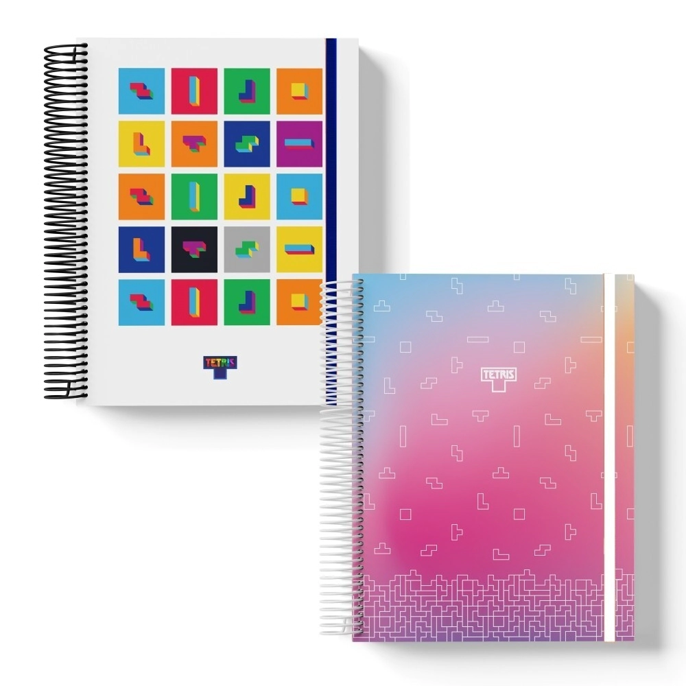 CUADERNO FW 16 X 21 TETRIS