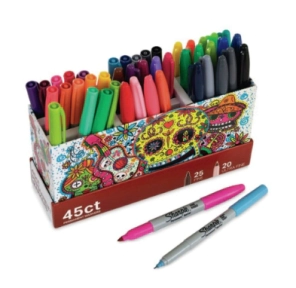 MARCADOR SHARPIE BOX X 45UNIDADES
