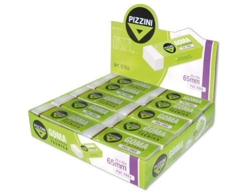 GOMAS PIZZINI TECNICA BLANCA 65mm x 20u