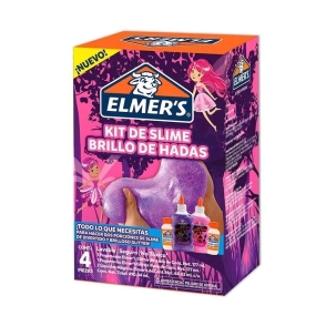 ELMERS KIT DE SLIME BRILLO DE HADAS x 4 PIEZAS
