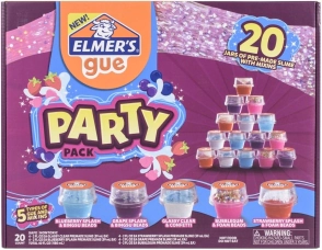 ELMERS SLIME PARTY PARTY PACK x 20u