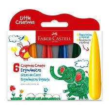 PINTURITAS FABER-CASTELL ERGONOMICO COHETE/CONO x 6u