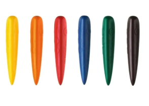 PINTURITAS FABER-CASTELL ERGONOMICO COHETE/CONO x 6u