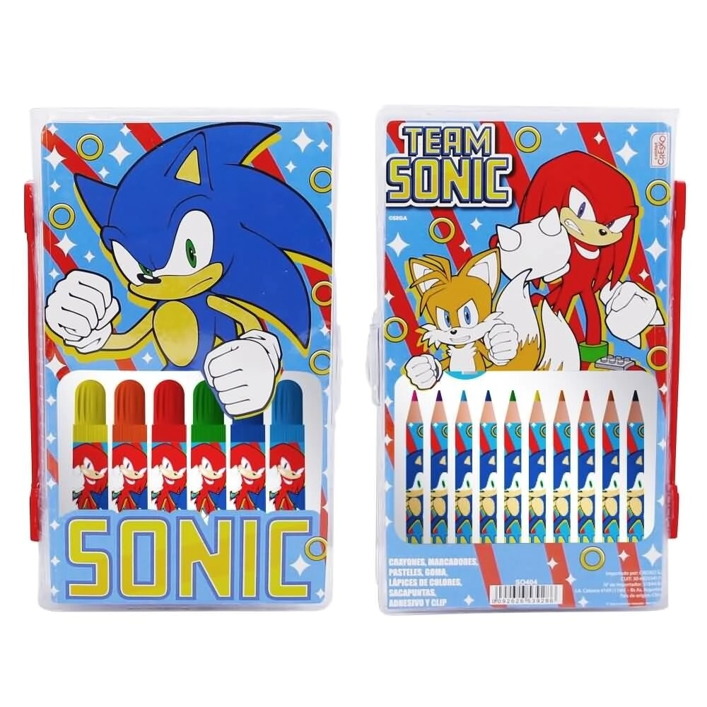 CRESKO SONIC SET DE ARTE x 42 PCS