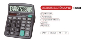 CALCULADORA JUSTOP JP-837