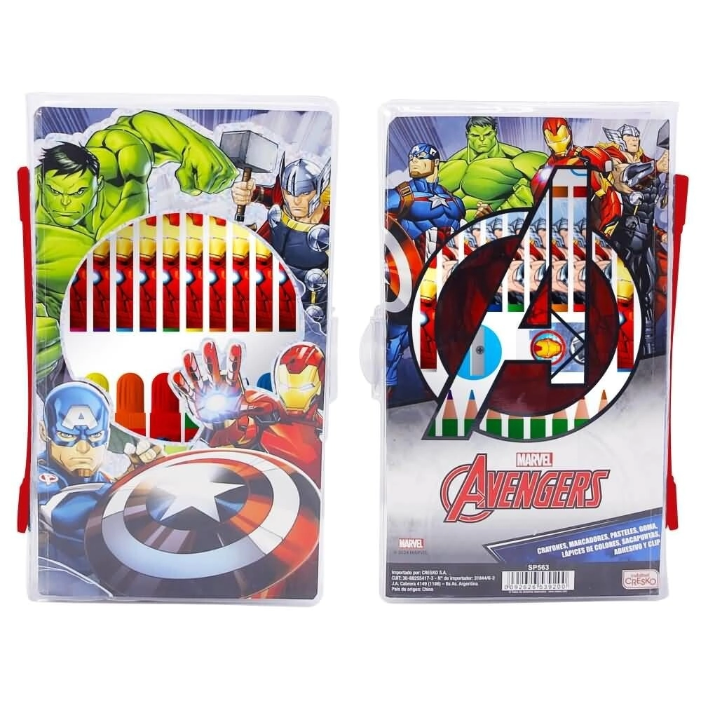CRESKO AVENGER SET DE ARTE x 42 PCS