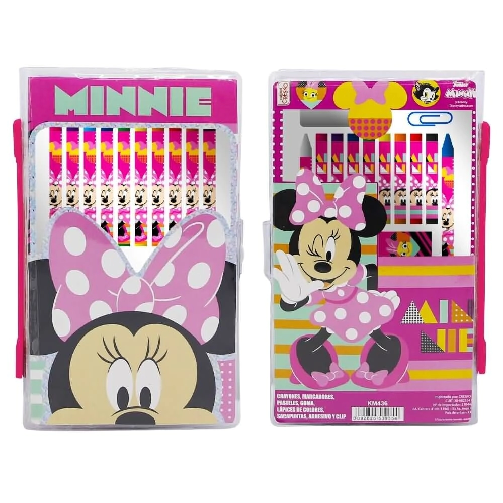 CRESKO MINNIE SET DE ARTE x 42 PCS