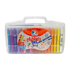 PINTURITAS EZCO GEL x 36u + PINCEL