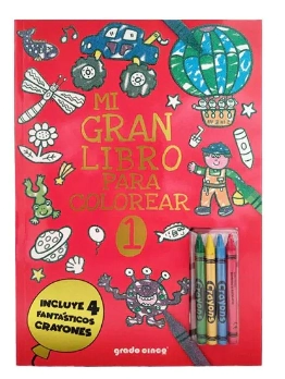 LIBRO GRADO CINCO MI GRAN LIBRO PARA COLOREAR 1