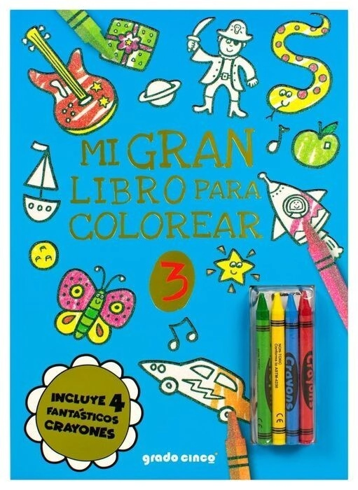 LIBRO GRADO CINCO MI GRAN LIBRO PARA COLOREAR 3