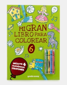 LIBRO GRADO CINCO MI GRAN LIBRO PARA COLOREAR 6