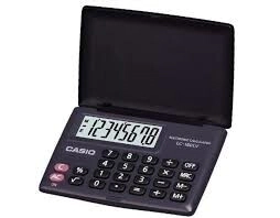 CALCULADORA CASIO LC-160LV NEGRO