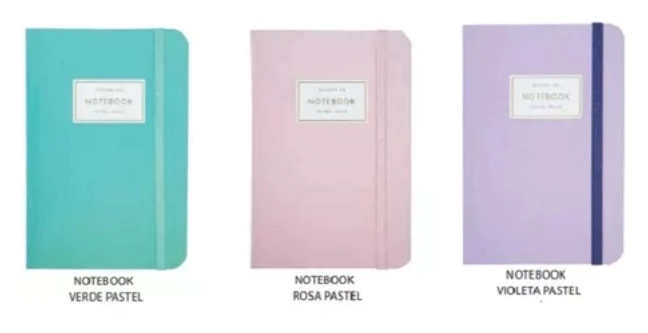 CUADERNO DECORLINE 14x21 PASTEL