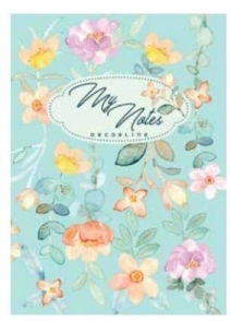 CUADERNO DECORLINE 19x25 MY NOTES FLOWERS