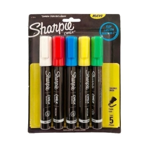 MARCADOR SHARPIE CHALKS STANDARD x 5u