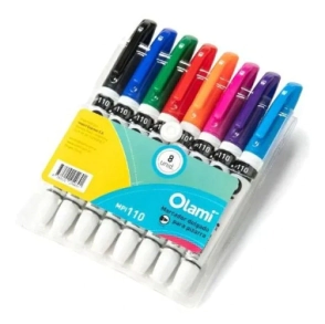 MARCADOR OLAMI PIZARRA DELGADO x 8u SURT.