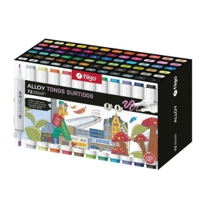 MARCADOR FILGO ALLOY ARTISTICO D/P x 72u