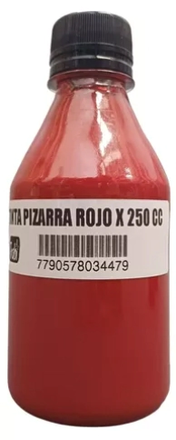 TINTA TRABI PIZARRA x 250cc ROJA