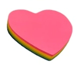 MEMO WINBOOK FLUO CORAZON 67mm x 67mm x 100hjs