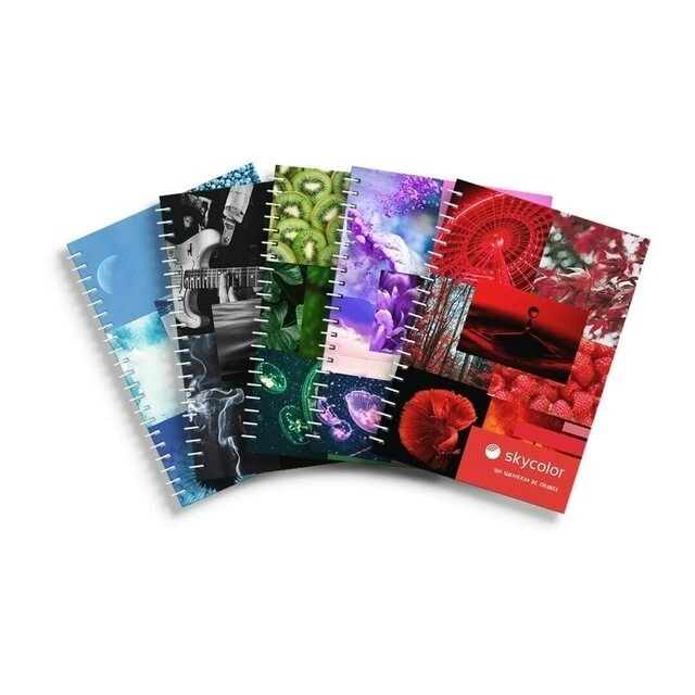 CUADERNO SKYCOLOR 22x29.7 x 80hjs CUADRICULADOS