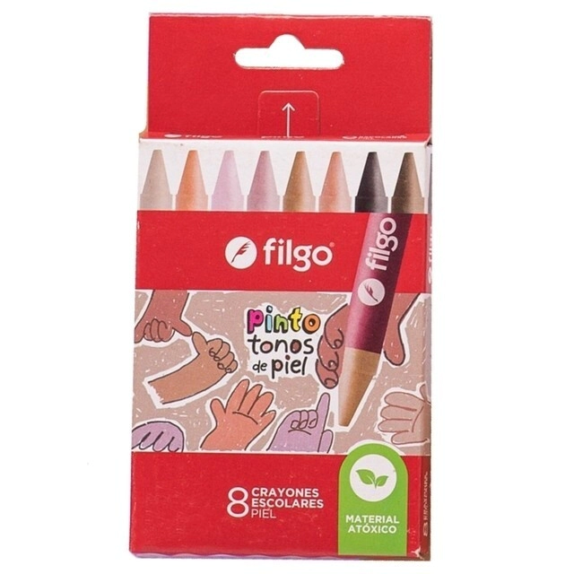 PINTURITAS FILGO TONOS DE PIEL x 8u