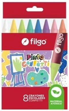 PINTURITAS FILGO CONFETTI x 8u