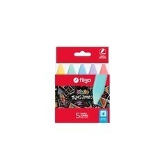 TIZA FILGO JUMBO x 5u PASTEL
