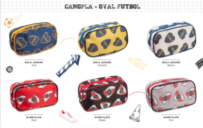CANOPLA POTRERO OVAL XL BOCA JRS AMARILLO