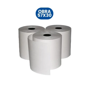 PAPEL P PEL OBRA 57mm x 30mts x 10u