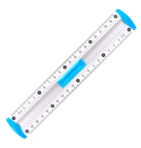 REGLA KEYROAD ALUMINIO x 30cm