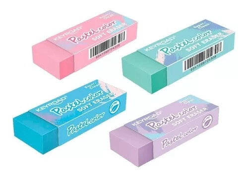 GOMAS KEYROAD MINI PASTEL POTE x 72u