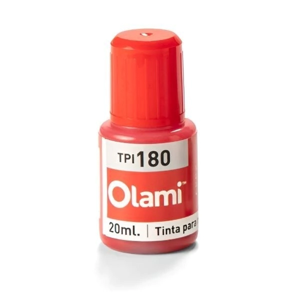 TINTA OLAMI PIZARRA TPI180 x 20ml ROJO
