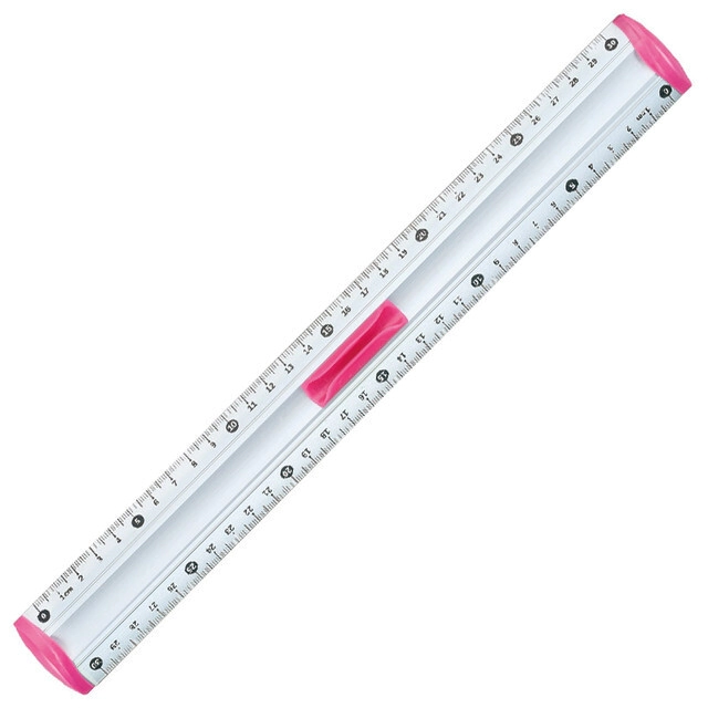 REGLA KEYROAD ALUMINIO x 40cm