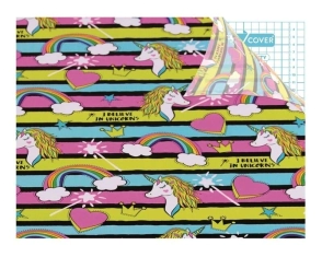 AUTOADHESIVO LAMA FANTASIA UNICORNIO 45 x 10mts