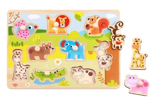 TOOKY TOY ROMPECABEZA LA SELVA 10pcs