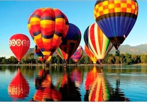 FUNNY LOND ROMPECABEZA HOT AIR BALLON x 1000pcs 50cm x 70cm